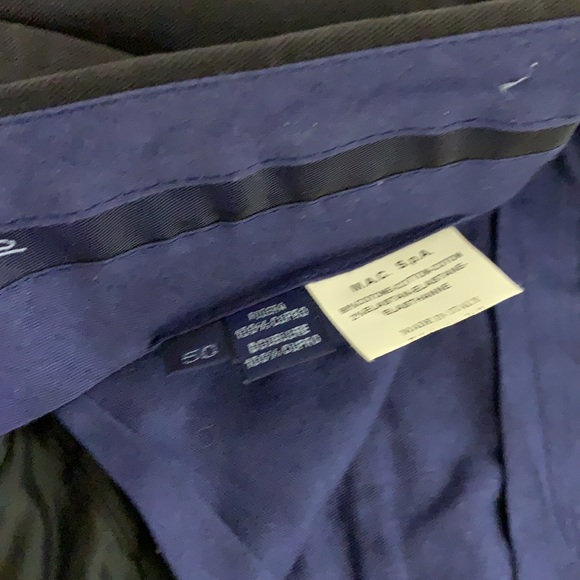 Malo black cotton pants - size 50 (34) - PRICE FIRM - Picture 2 of 5